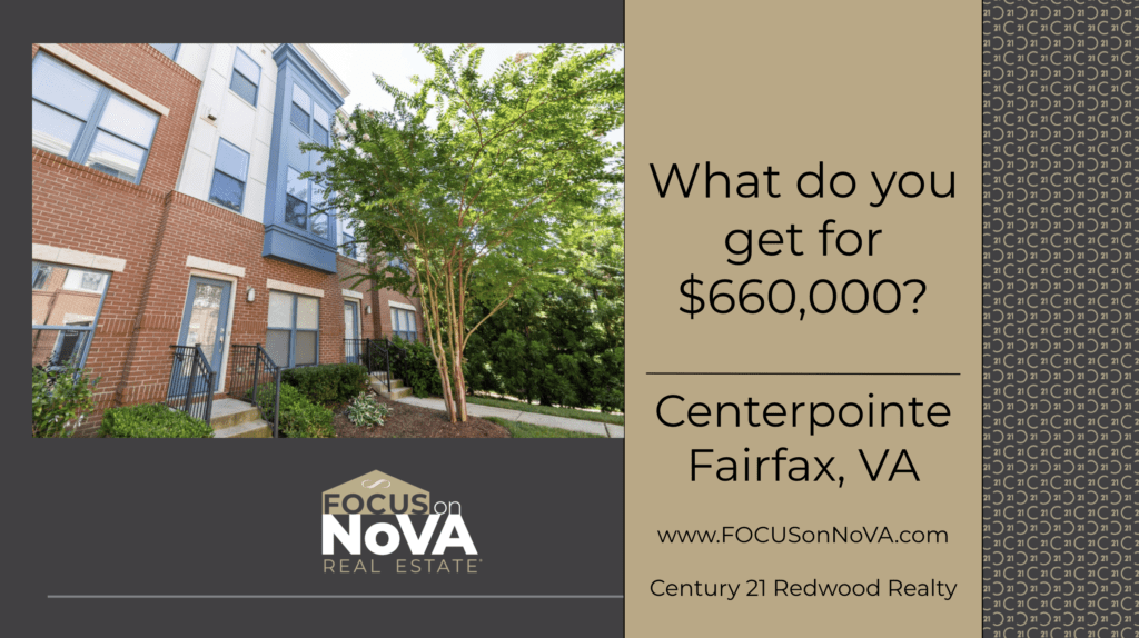 What You Get For $660,000 in Centerpointe, Fairfax