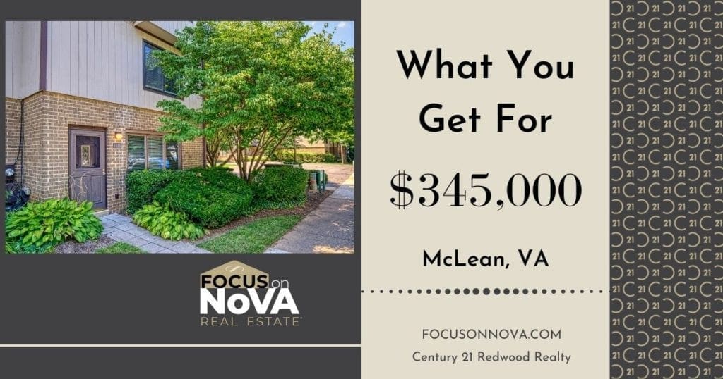 What you get for $345,000 in McLean, VA