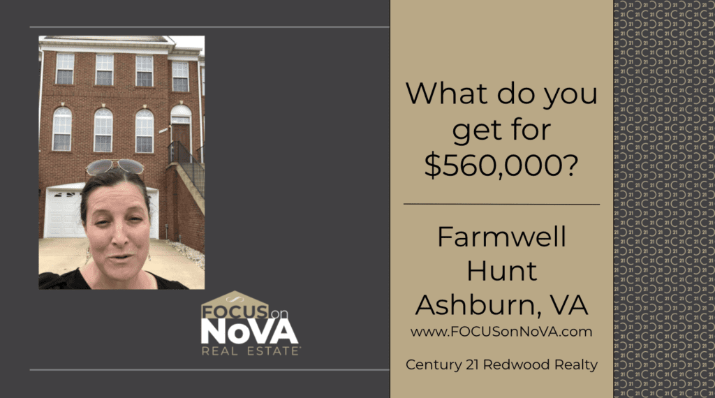 What Do You Get for $560,000 in Farmwell Hunt in Ashburn?