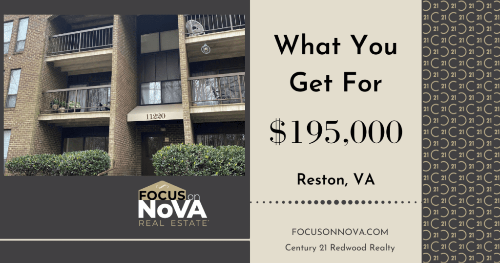 What you get for $195,000 in Reston, VA