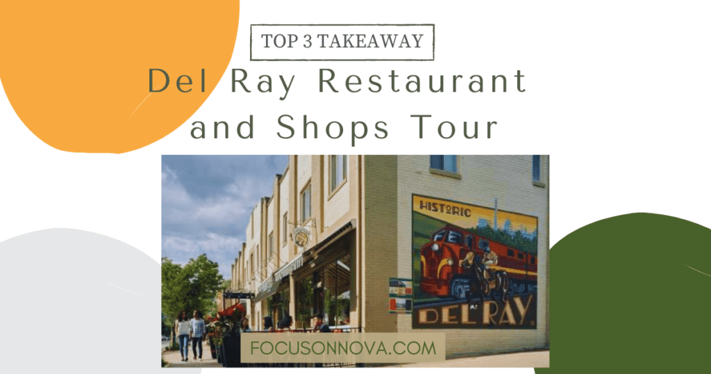 Del Ray Shop and Restaurant Tour