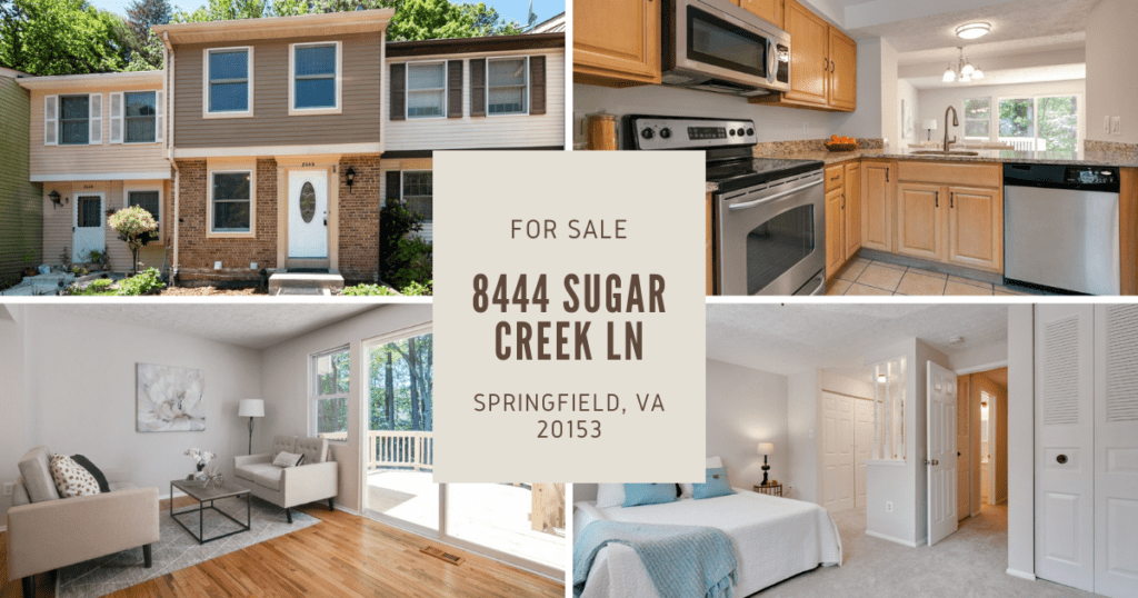 8444 Sugar Creek Ln. Springfield, VA 22153