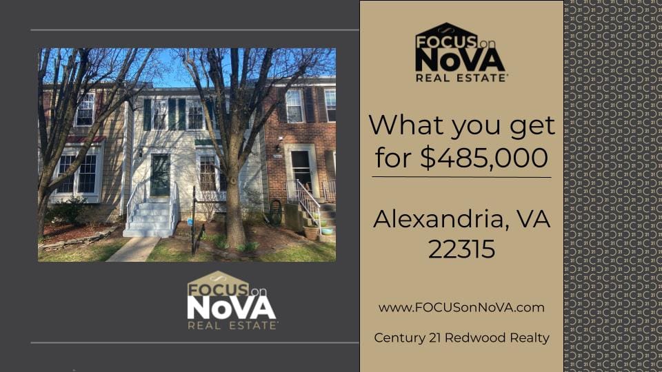 What you get for $485,000 in Alexandria, VA