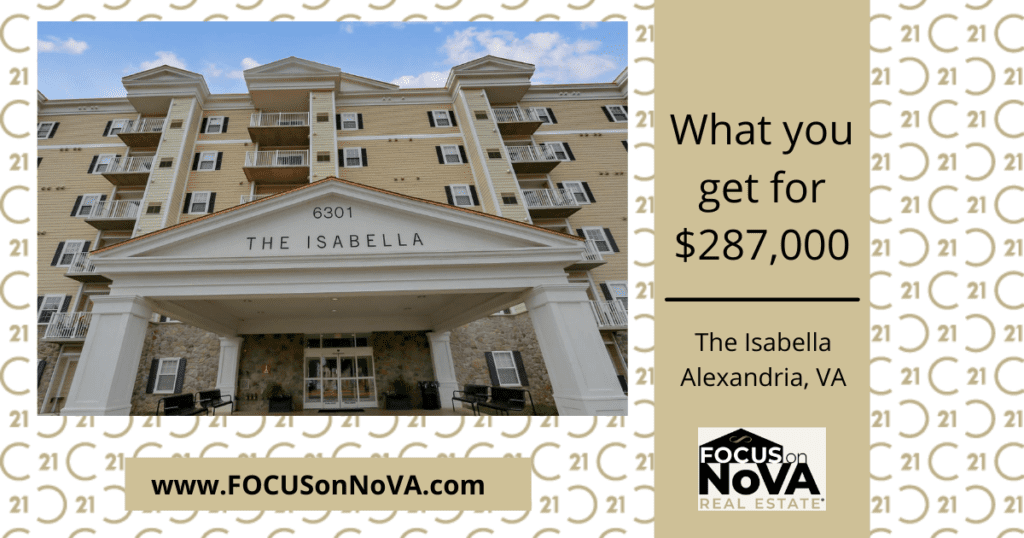 how much house do you get for $287,000 in Alexandria, VA