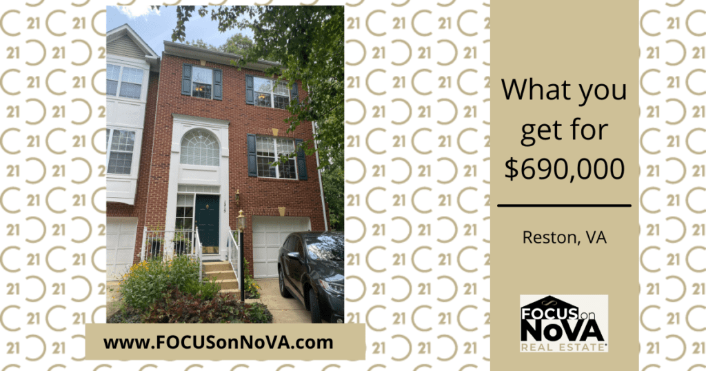 What you get for $690,000 in Reston, VA