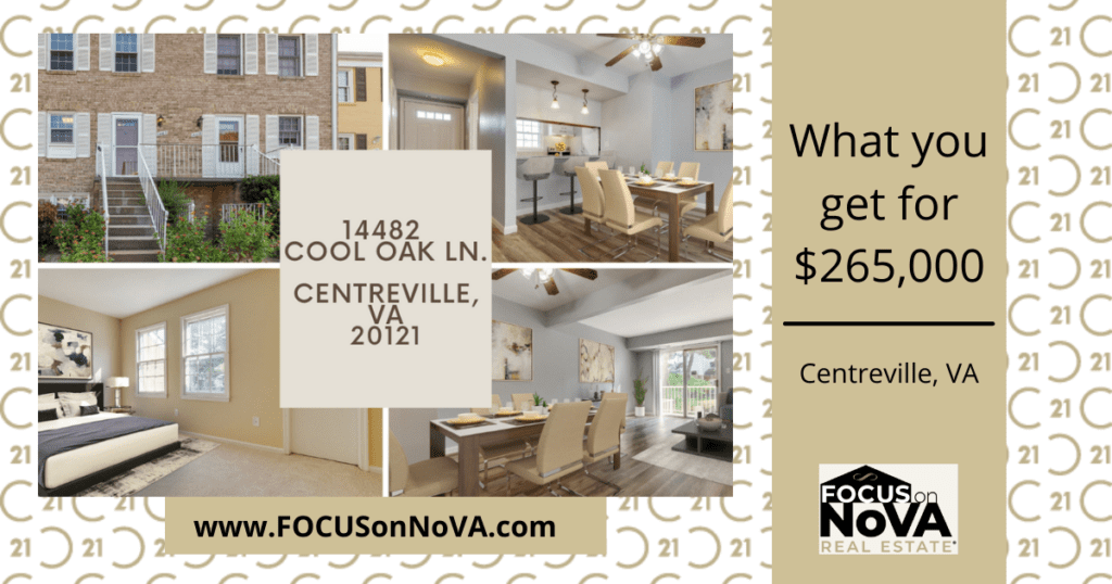 What you get for $265,000 in Centreville, VA