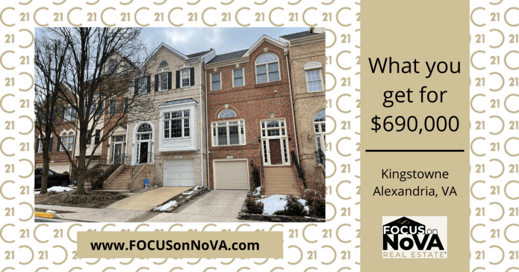 What you get for $690,000 in Kingstowne Alexandria