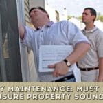 Property Maintenance Must do item