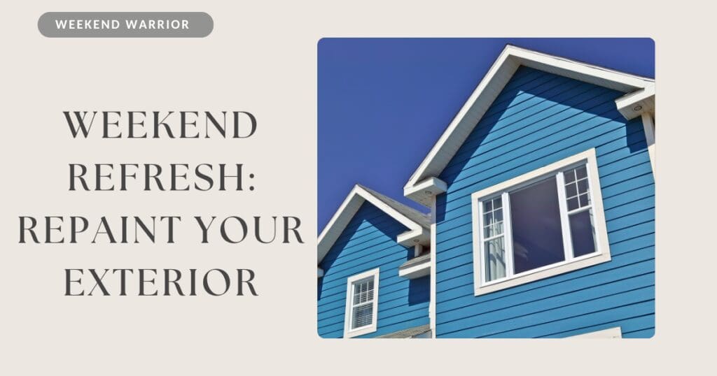 Weekend Refresh: Repaint Your Exterior Trim, Shutters & Garage for Instant Curb Appeal