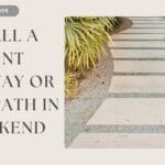 Upgrade Your Curb Appeal: Install a Front Walkway or Paver Path in a Weekend Install a Front Walkway or Paver Path in a Weekend