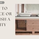 1-Day Bathroom Upgrade: How to Replace or Refinish a Vanity 1-Day Bathroom Upgrade: How to Replace or Refinish a Vanity