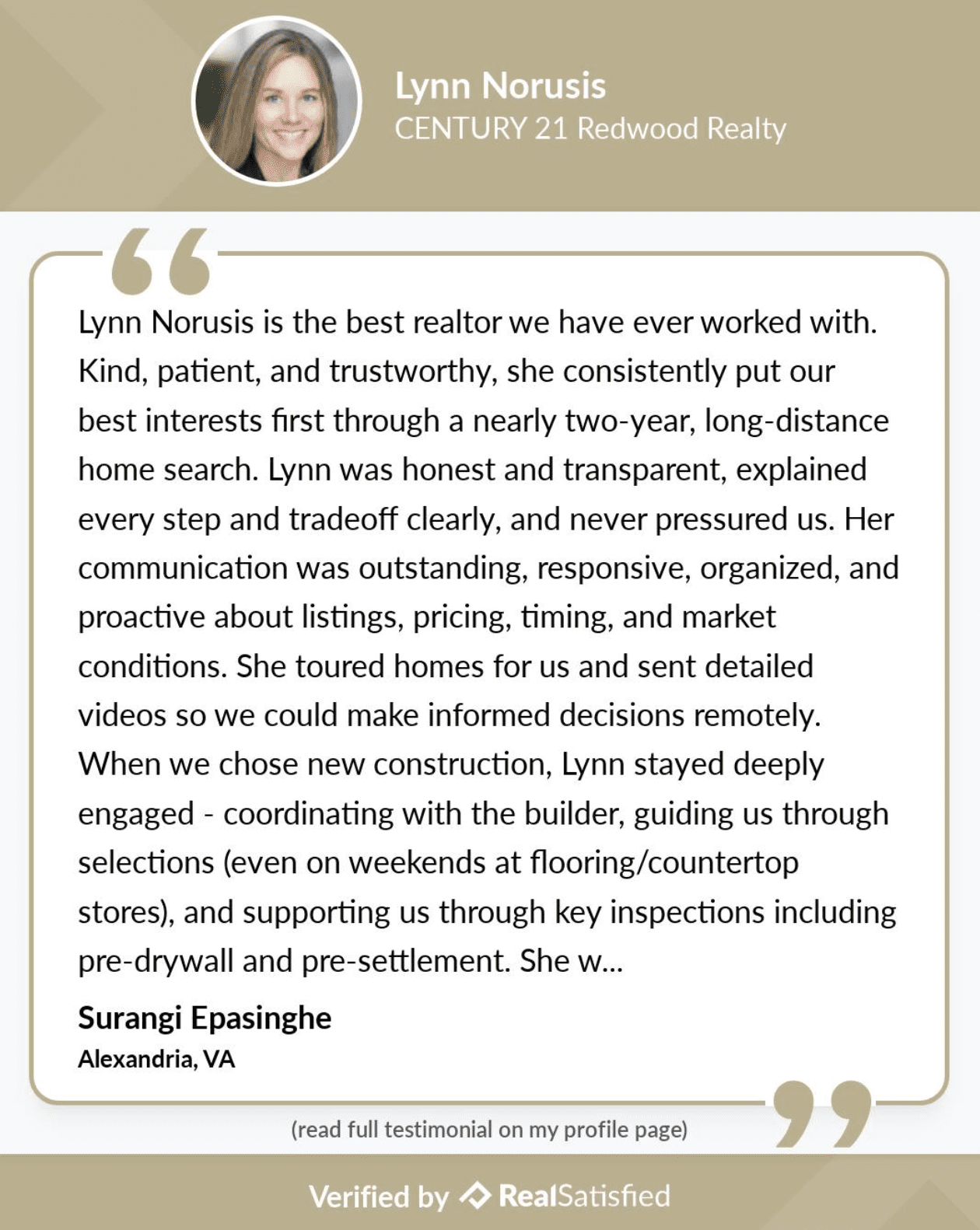 Best Realtor in Northern Virginia