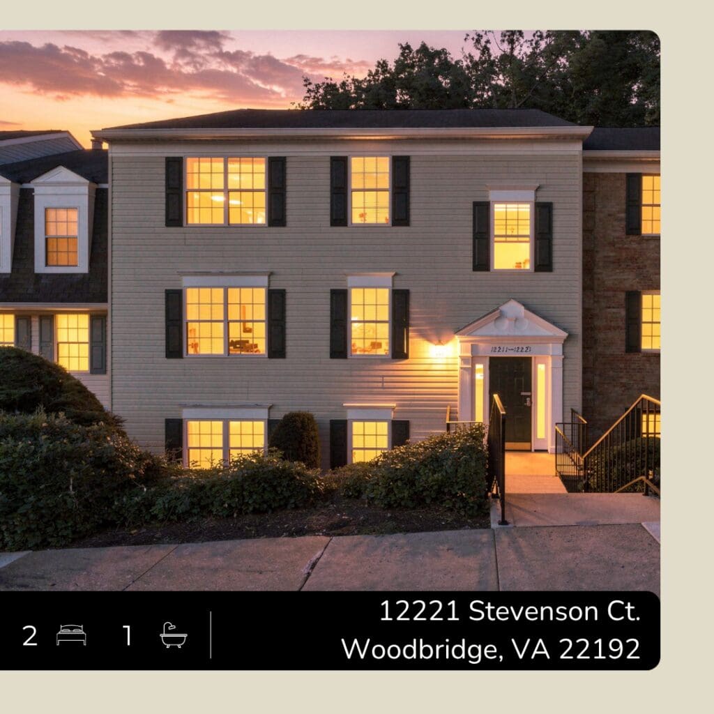 Lake Ridge, VA condo for sale