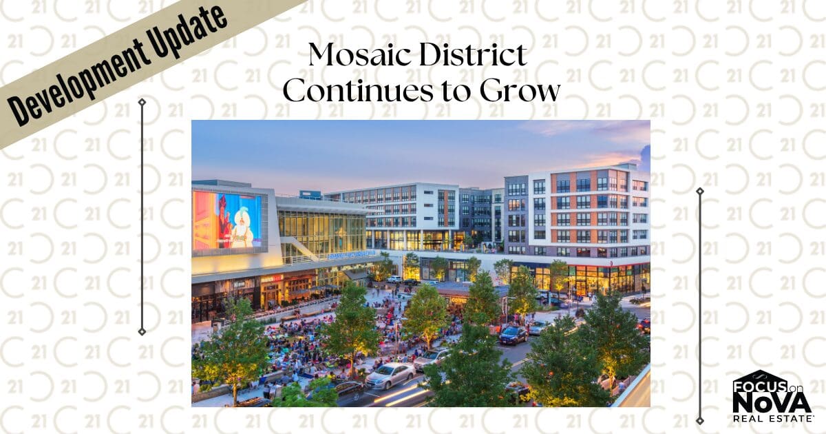 Mosaic District Continues to Grow as Merrifield Enters Its Next Phase of Development